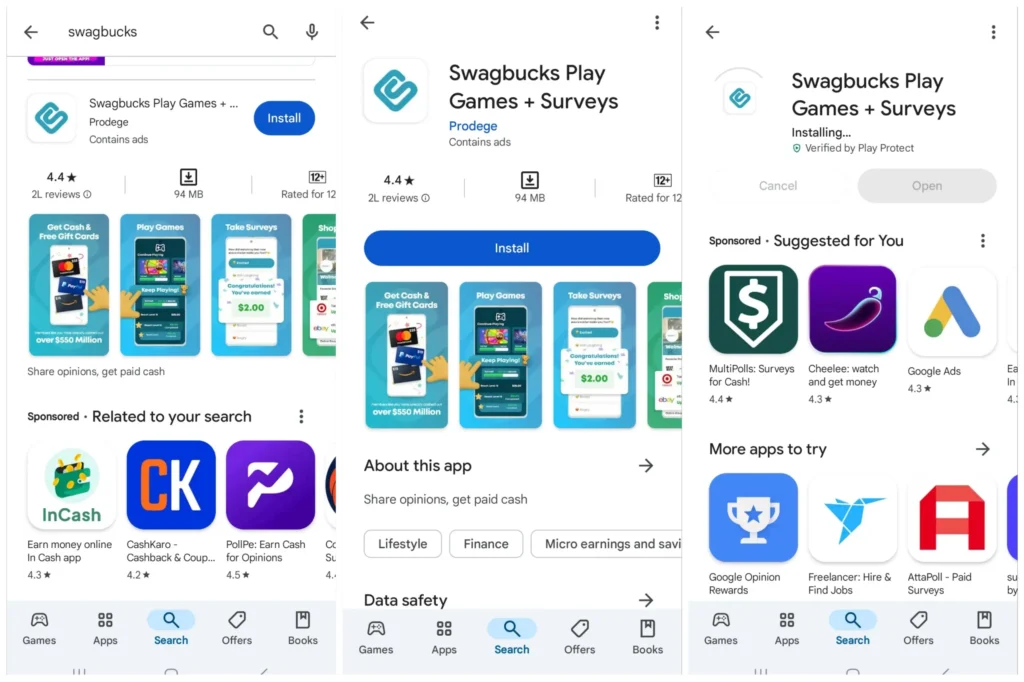 Swagbucks App से पैसे कैसे कमाएं