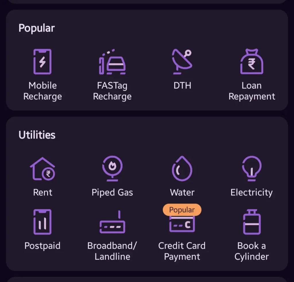 Phonepe billpay